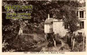 Pringy (Seine-et-Marne) - Le Moulin de Pringy
