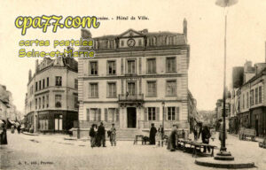 Provins (Seine-et-Marne) - Hôtel de Ville