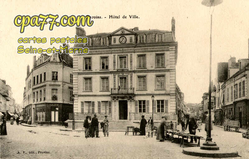 Provins (Seine-et-Marne) - Hôtel de Ville
