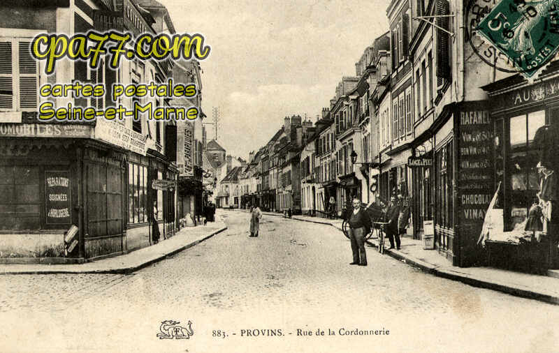 Provins (Seine-et-Marne) - Rue de la Cordonnerie