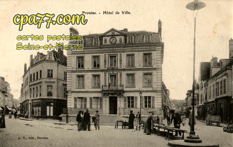 Provins (Seine-et-Marne) - Hôtel de Ville