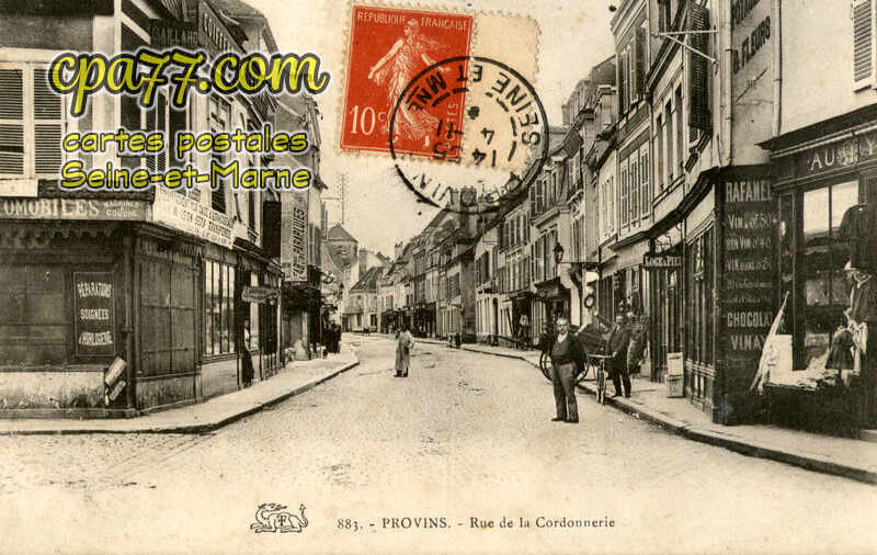 Provins (Seine-et-Marne) - Rue de la Cordonnerie