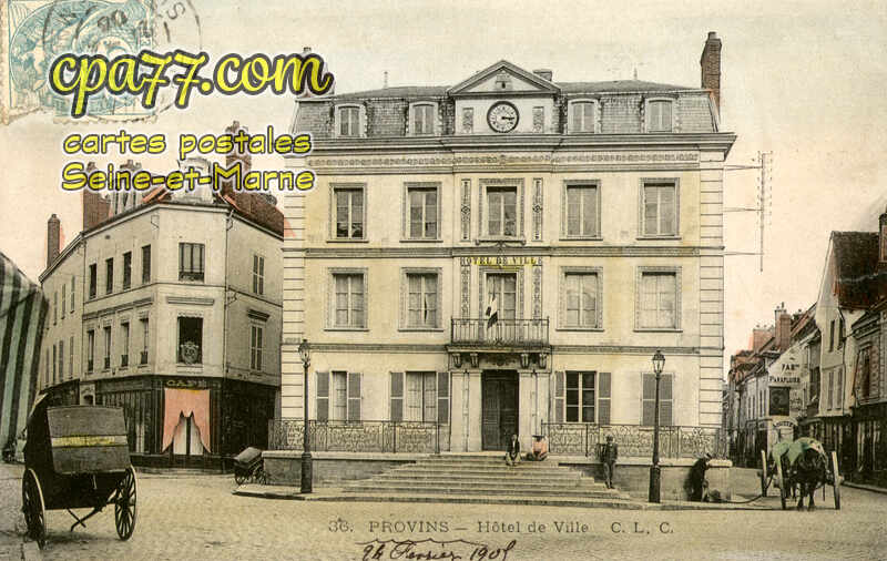 Provins (Seine-et-Marne) - Hôtel de Ville