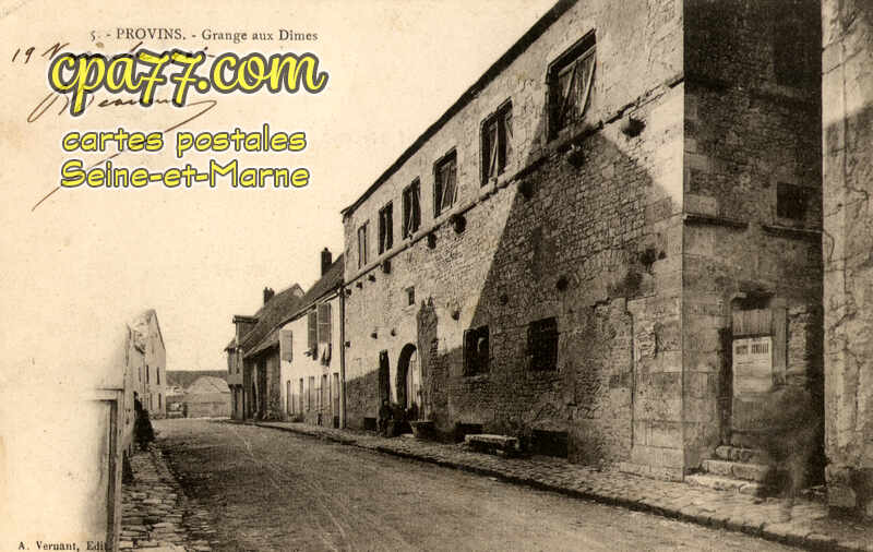 Provins (Seine-et-Marne) - Grange aux Dîmes