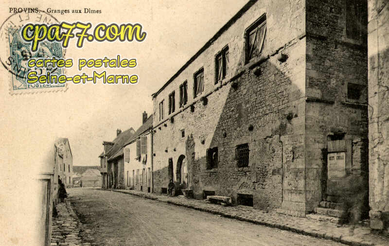 Provins (Seine-et-Marne) - Grange aux Dîmes