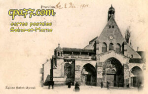 Provins (Seine-et-Marne) - Eglise Saint-Ayoul