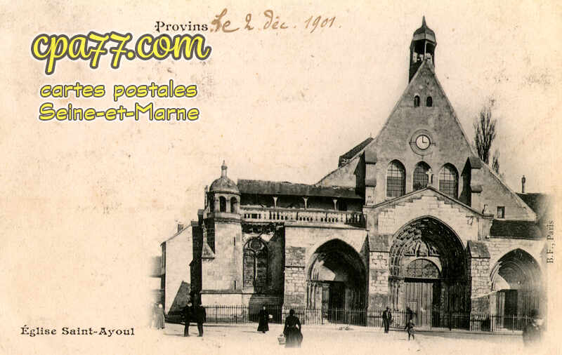 Provins (Seine-et-Marne) - Eglise Saint-Ayoul