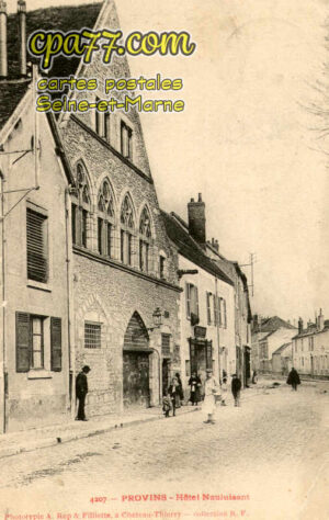 Provins (Seine-et-Marne) - Hôtel Nauluisant