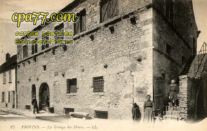 Provins (Seine-et-Marne) - La Grange de Dîmes