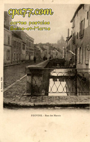 Provins (Seine-et-Marne) - Rue des Marais