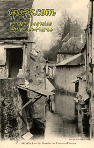 Provins (Seine-et-Marne) - Le Durteint – Pont-aux-Poissons