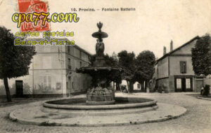 Provins (Seine-et-Marne) - Fontaine Battelin