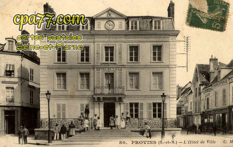Provins (Seine-et-Marne) - L&rsquo;Hôtel de Ville