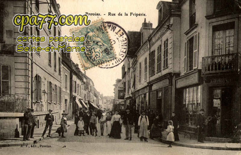 Provins (Seine-et-Marne) - Rue de la Friperie
