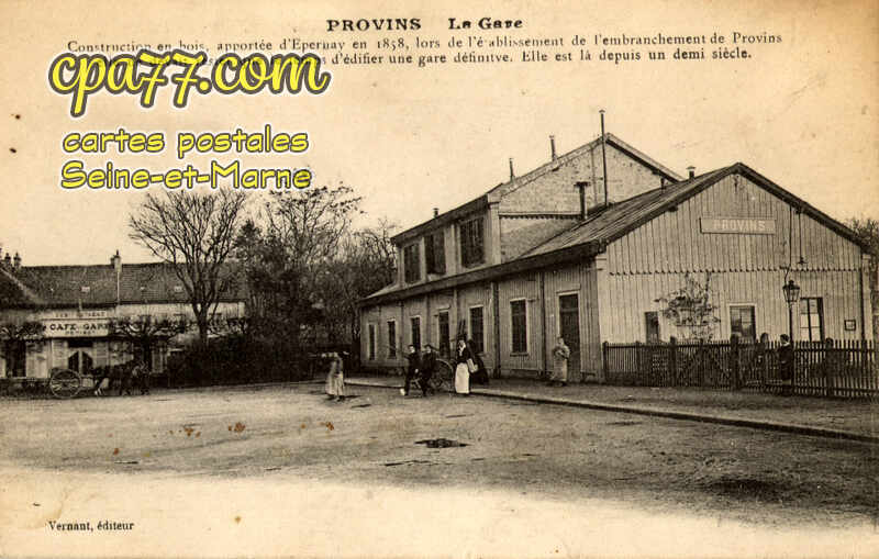 Provins (Seine-et-Marne) - La Gare