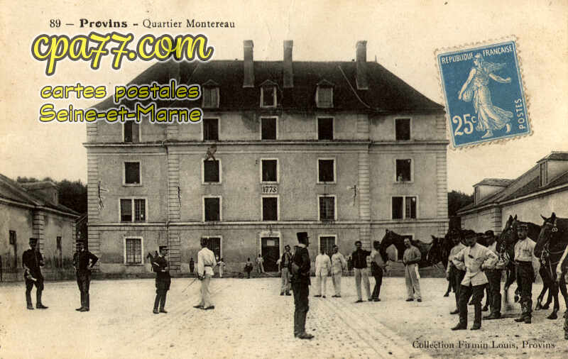 Provins (Seine-et-Marne) - Quartier Montereau