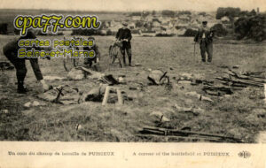 Puisieux (Seine-et-Marne) - Un Coin du champs de bataille