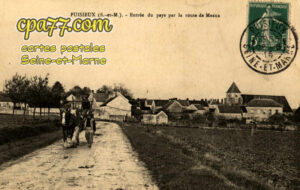 Puisieux (Seine-et-Marne) - Entrée du pays par la route de Meaux