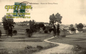 Puisieux (Seine-et-Marne) - Route de Champ-Fleury