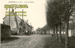 Quiers (Seine-et-Marne) - Rue de L&rsquo;Eglise