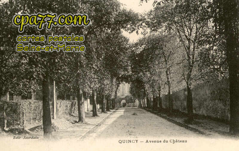 Quincy Voisins (Seine-et-Marne) - Avenue du Château