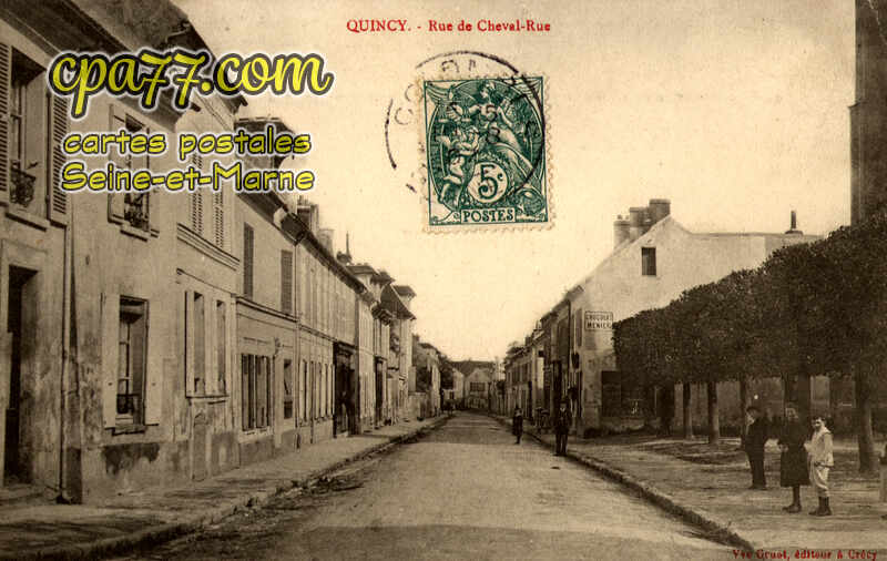 Quincy Voisins (Seine-et-Marne) - Rue de Cheval-Rue