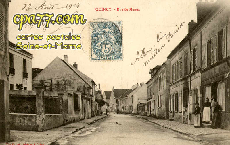 Quincy Voisins (Seine-et-Marne) - Rue de Meaux