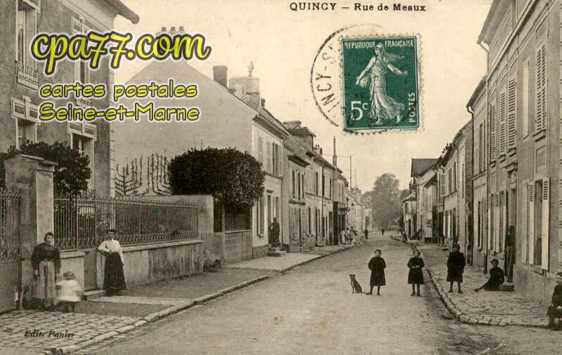 Quincy Voisins (Seine-et-Marne) - Rue de Meaux