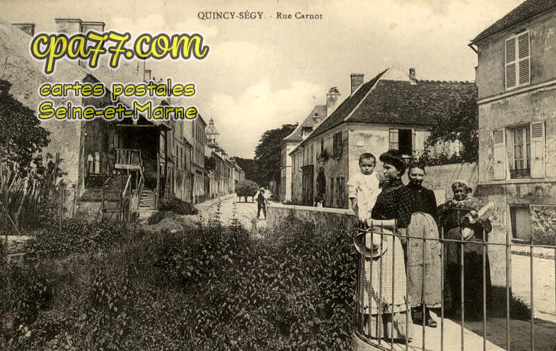 Quincy Voisins (Seine-et-Marne) - Rue Carnot