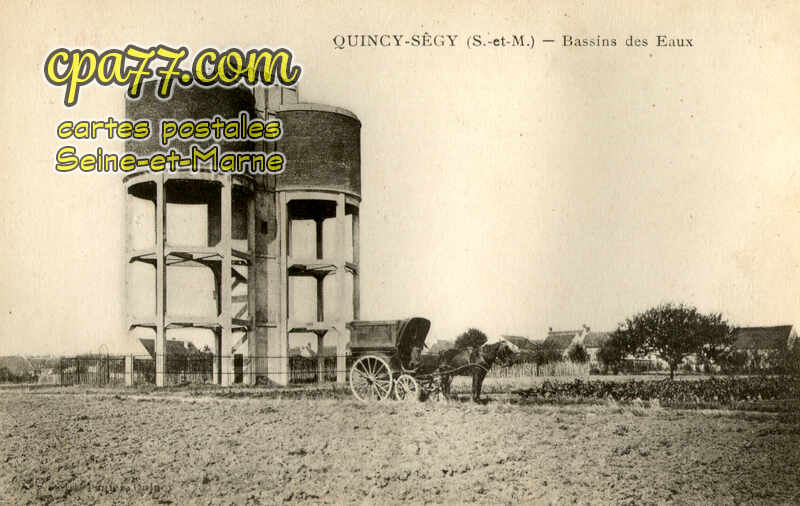 Quincy Voisins (Seine-et-Marne) - Bassins des Eaux