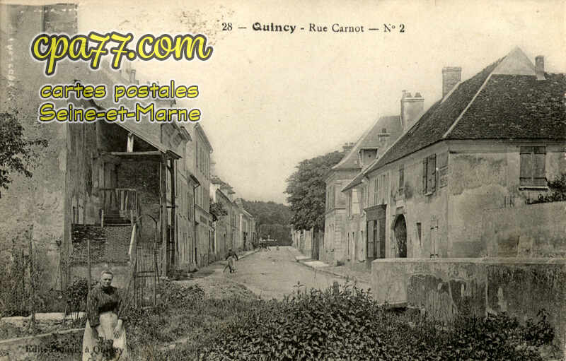 Quincy Voisins (Seine-et-Marne) - Rue Carnot