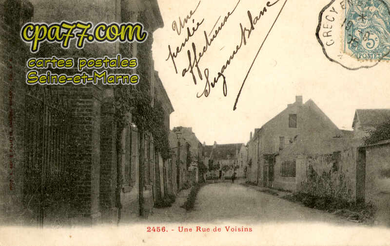 Quincy Voisins (Seine-et-Marne) - Une Rue de Voisins