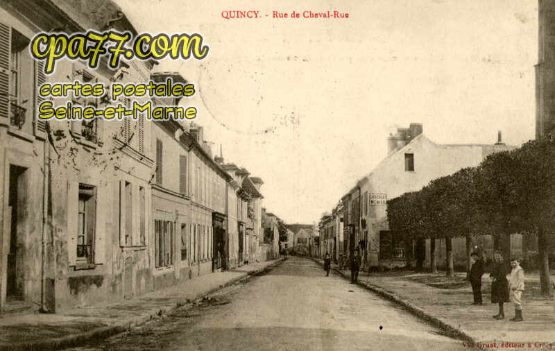 Quincy Voisins (Seine-et-Marne) - Rue de Cheval-Rue