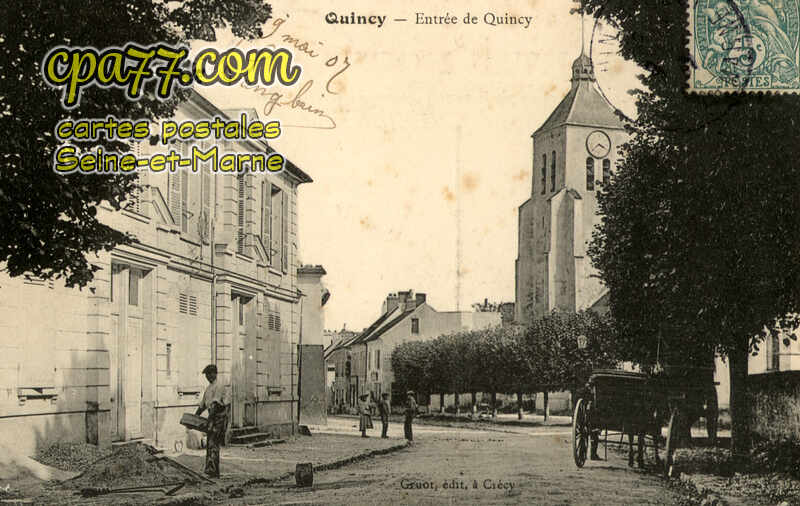 Quincy Voisins (Seine-et-Marne) - Entrée de Quincy