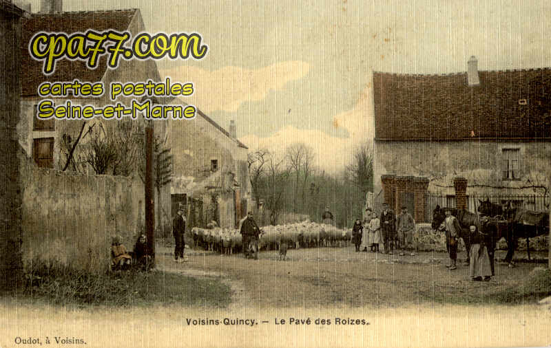 Quincy Voisins (Seine-et-Marne) - Le Pavé des Roizes