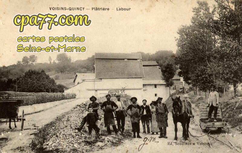 Quincy Voisins (Seine-et-Marne) - Plâtrière