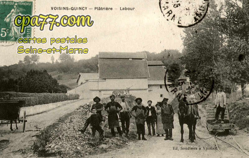 Quincy Voisins (Seine-et-Marne) - Plâtrière