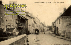 Quincy Voisins (Seine-et-Marne) - La Rue Carnot