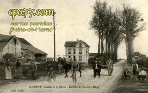 Quincy Voisins (Seine-et-Marne) - Carrière à Plâtre – Entrée de Quincy-Ségy