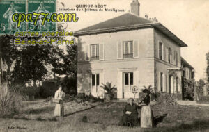 Quincy Voisins (Seine-et-Marne) - Intérieur du Château de Moulignon