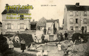 Quincy Voisins (Seine-et-Marne) - Lavoir
