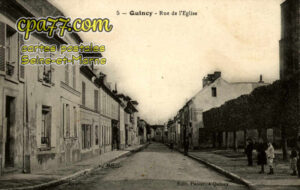 Quincy Voisins (Seine-et-Marne) - Rue de l&rsquo;Eglise
