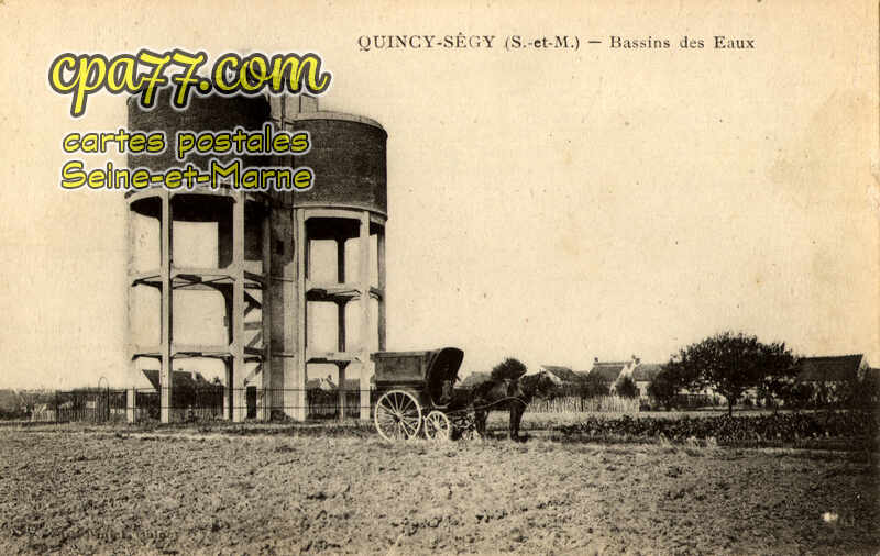 Quincy Voisins (Seine-et-Marne) - Bassin des Eaux