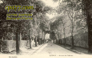 Quincy Voisins (Seine-et-Marne) - Avenue du Château