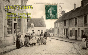 Rampillon (Seine-et-Marne) - Rue de la Poste
