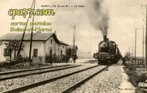 Rampillon (Seine-et-Marne) - La Gare