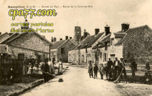 Rampillon (Seine-et-Marne) - Entrée du Pays – Route de la Croix-en-Brie