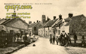 Rampillon (Seine-et-Marne) - Entrée du Pays – Route de la Croix-en-Brie
