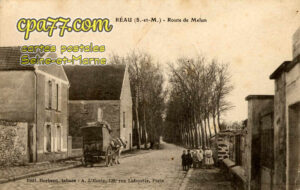 Réau (Seine-et-Marne) - Route de Melun