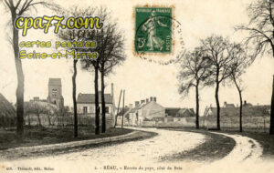 Réau (Seine-et-Marne) - Entrée du pays, côté de Brie